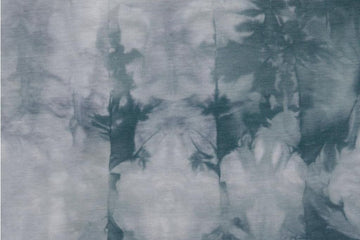 French Terry Batik, dunkelblau, 0,5 m